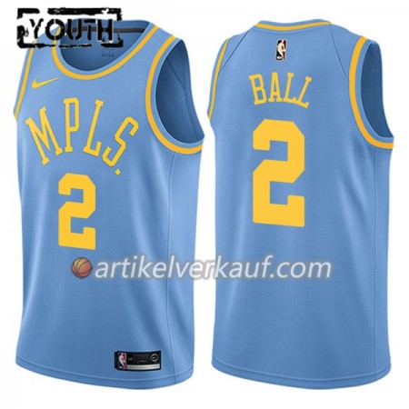 NBA Los Angeles Lakers Trikot Lonzo Ball 2 Nike Hardwood Classics Swingman - Kinder